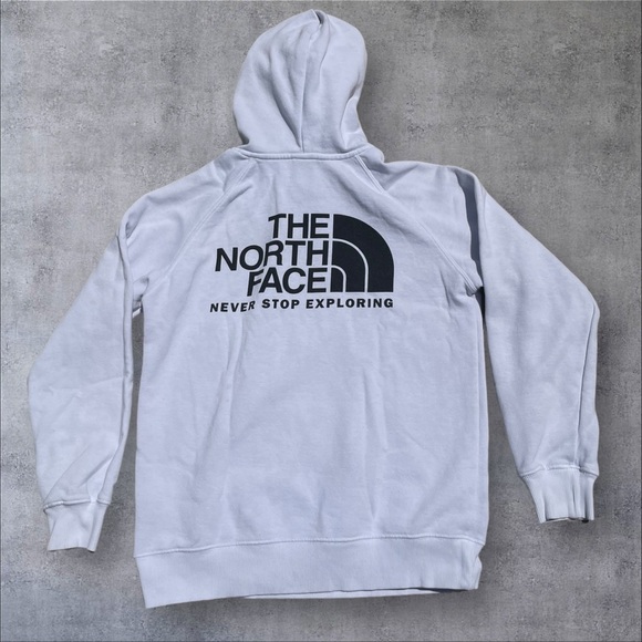 White The North Face hoodie (S) - Picture 2 of 6
